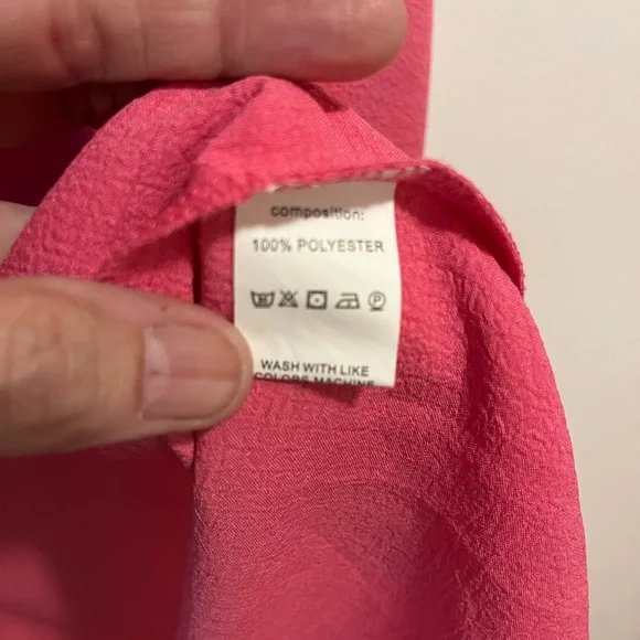 Nice casual PINK short set. Size XXL - Picture 4 of 10